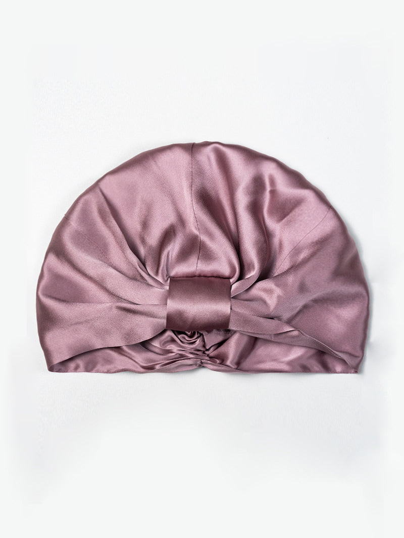 Pure Silk Double Layer Night Turban Bonnet