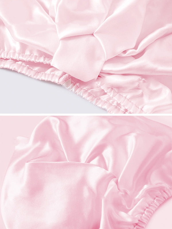 Pure Silk Night Turban Bonnet