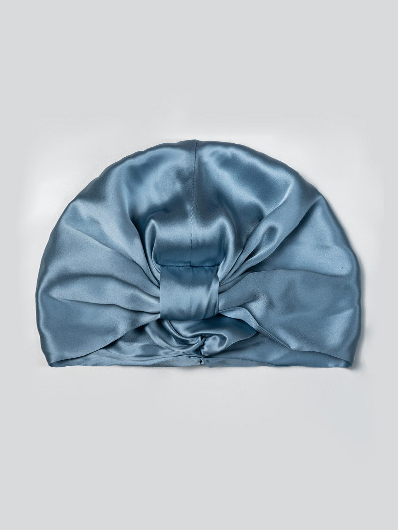 Pure Silk Double Layer Night Turban Bonnet
