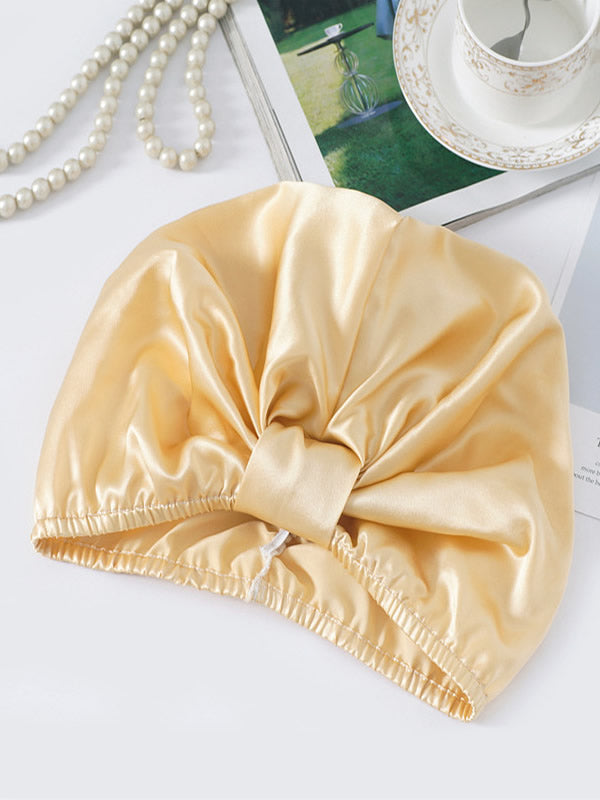 Pure Silk Night Turban Bonnet
