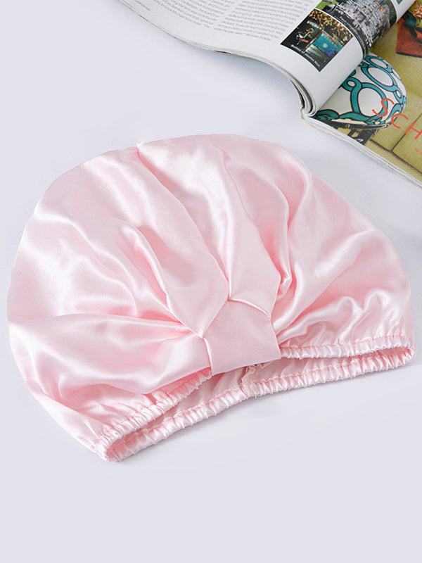 Pure Silk Night Turban Bonnet