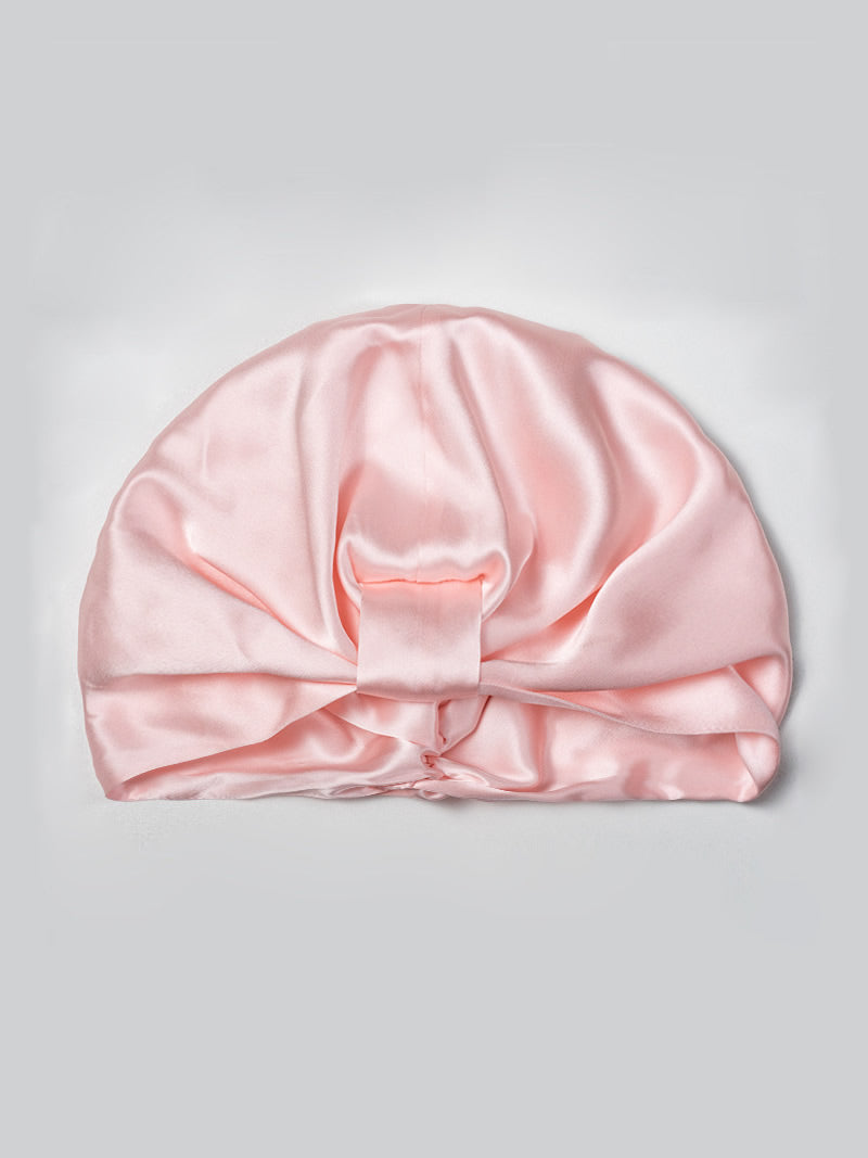 Pure Silk Double Layer Night Turban Bonnet