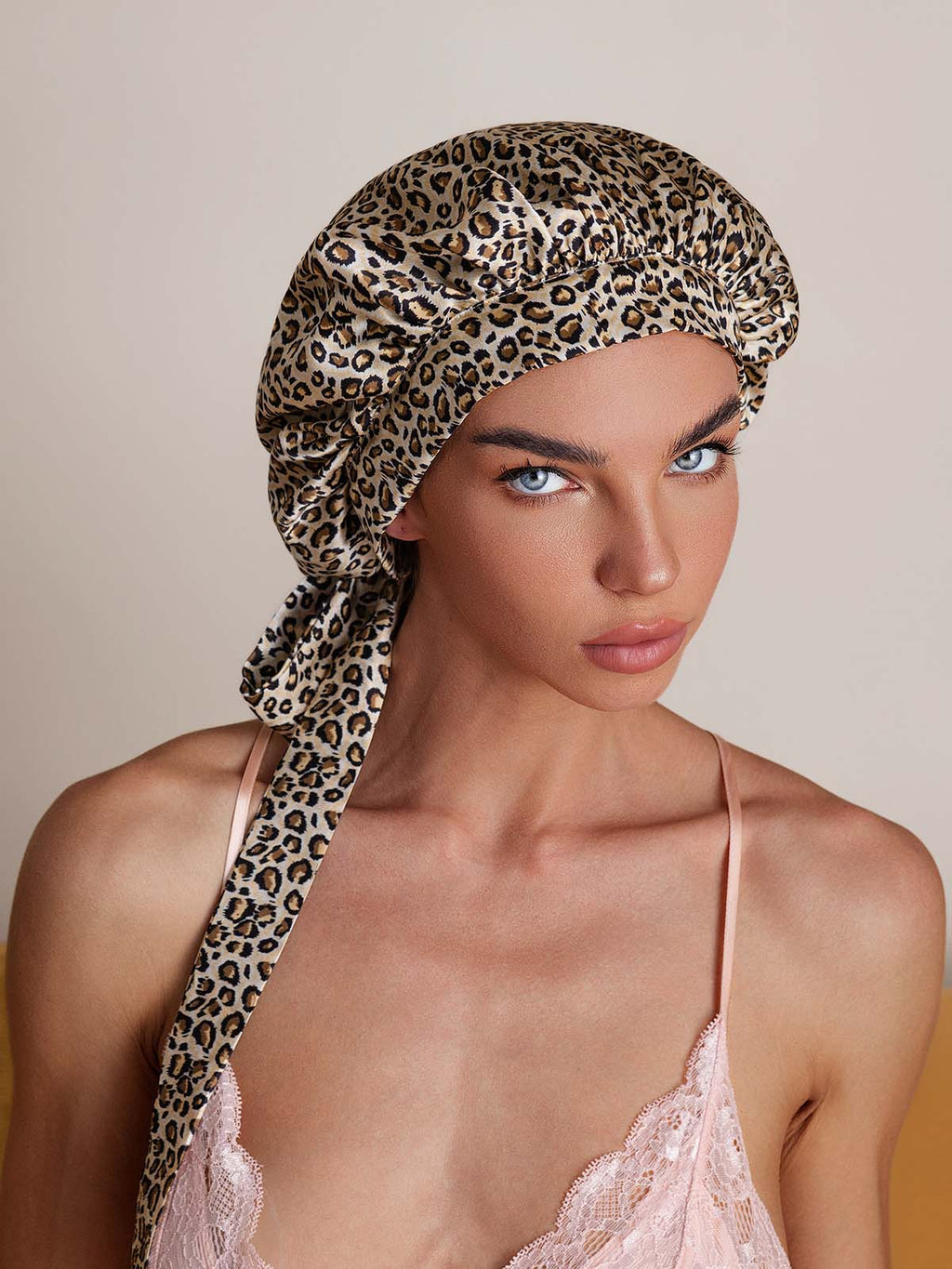 Women's Mulberry Silk Bonnet with Long Ribbons